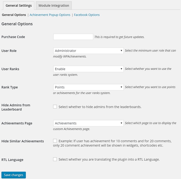 Settings General