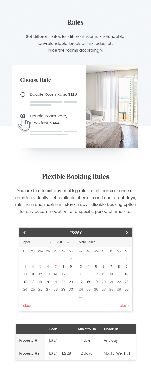 WordPress Hotel Theme - Oceanica - 9