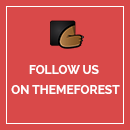 Follow us on Themeforest