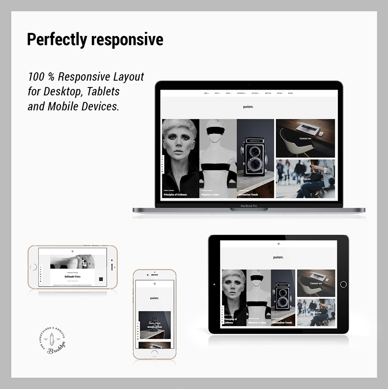 Purism - WordPress Blog Theme - 6