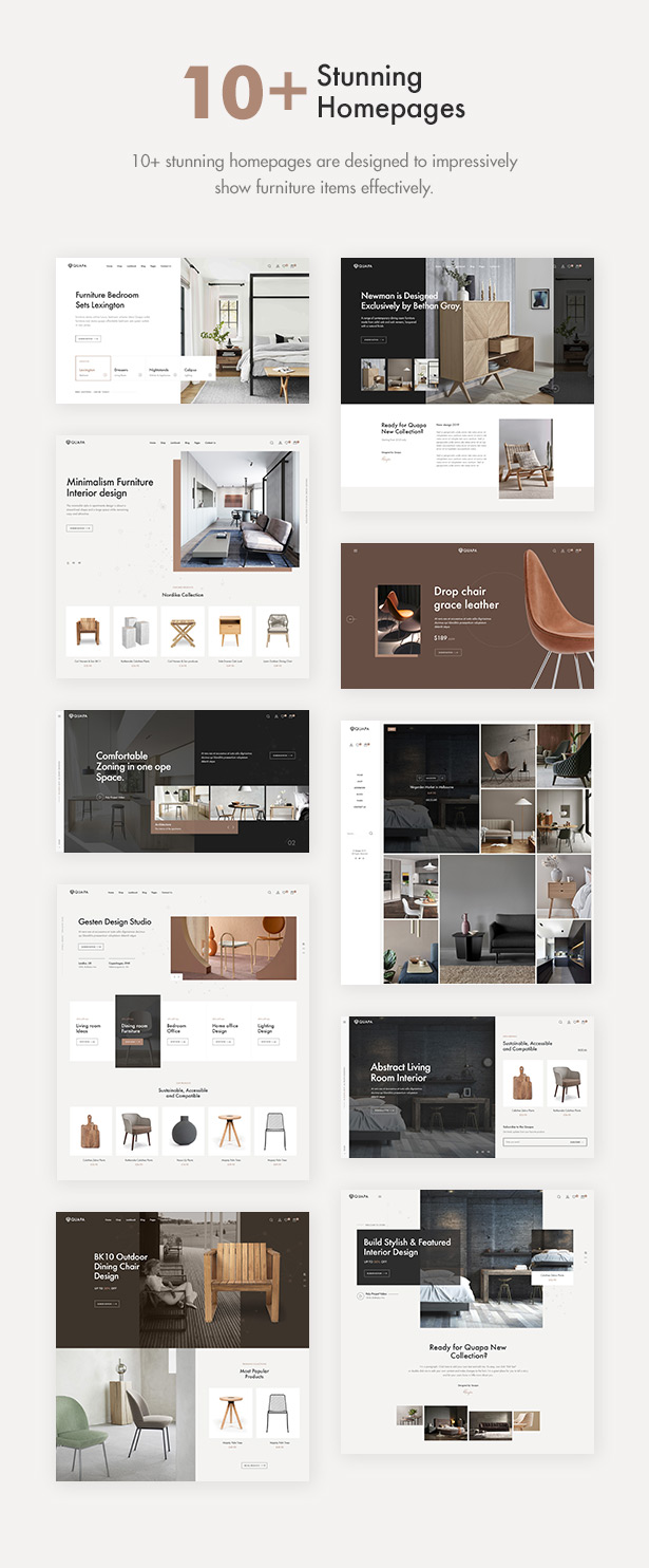 Quapa - Furniture WooCommerce WordPress Theme