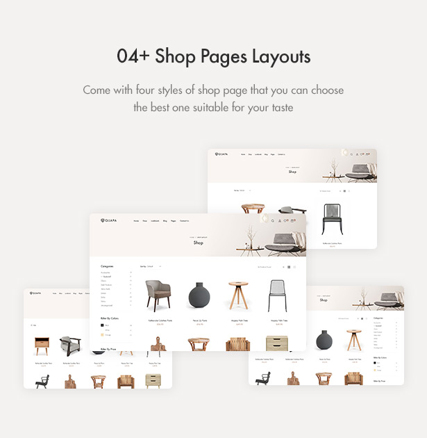 Quapa - Furniture WooCommerce WordPress Theme