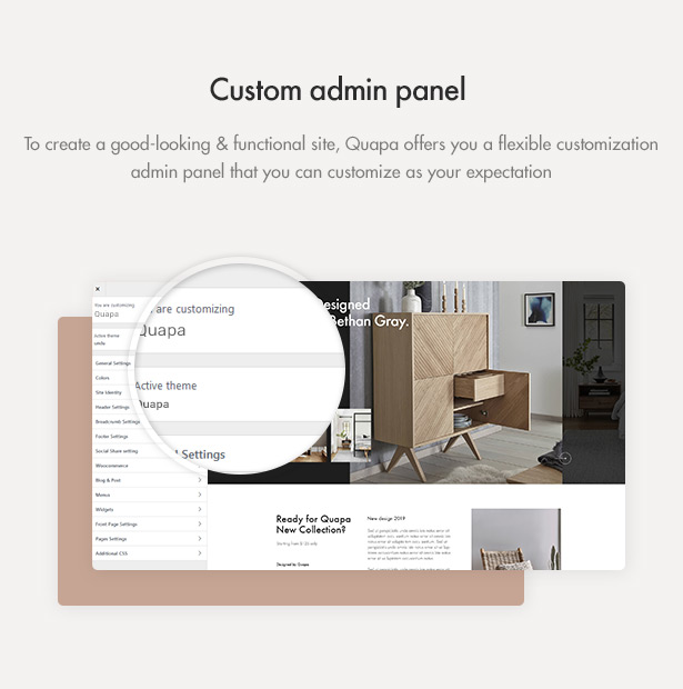 Quapa - Furniture WooCommerce WordPress Theme