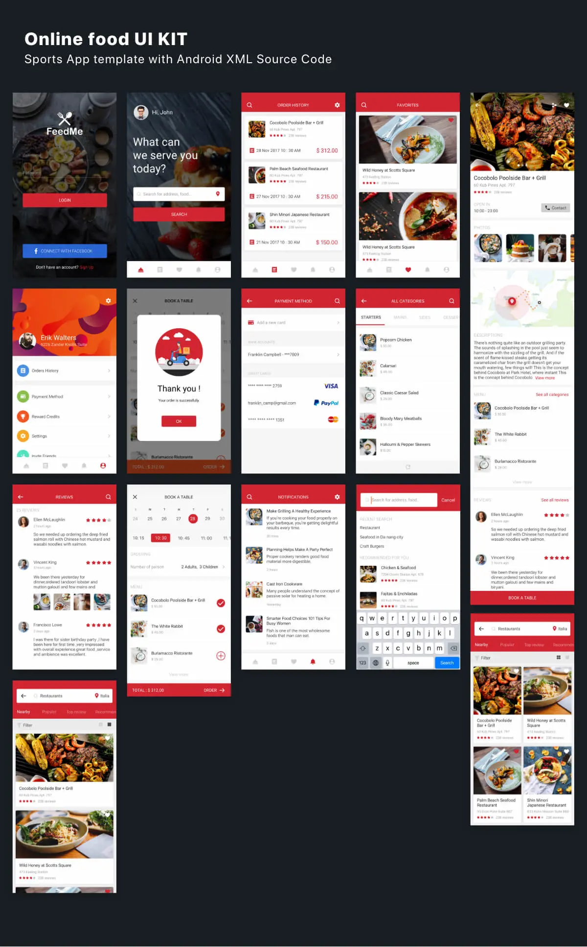WSDesign android app templates