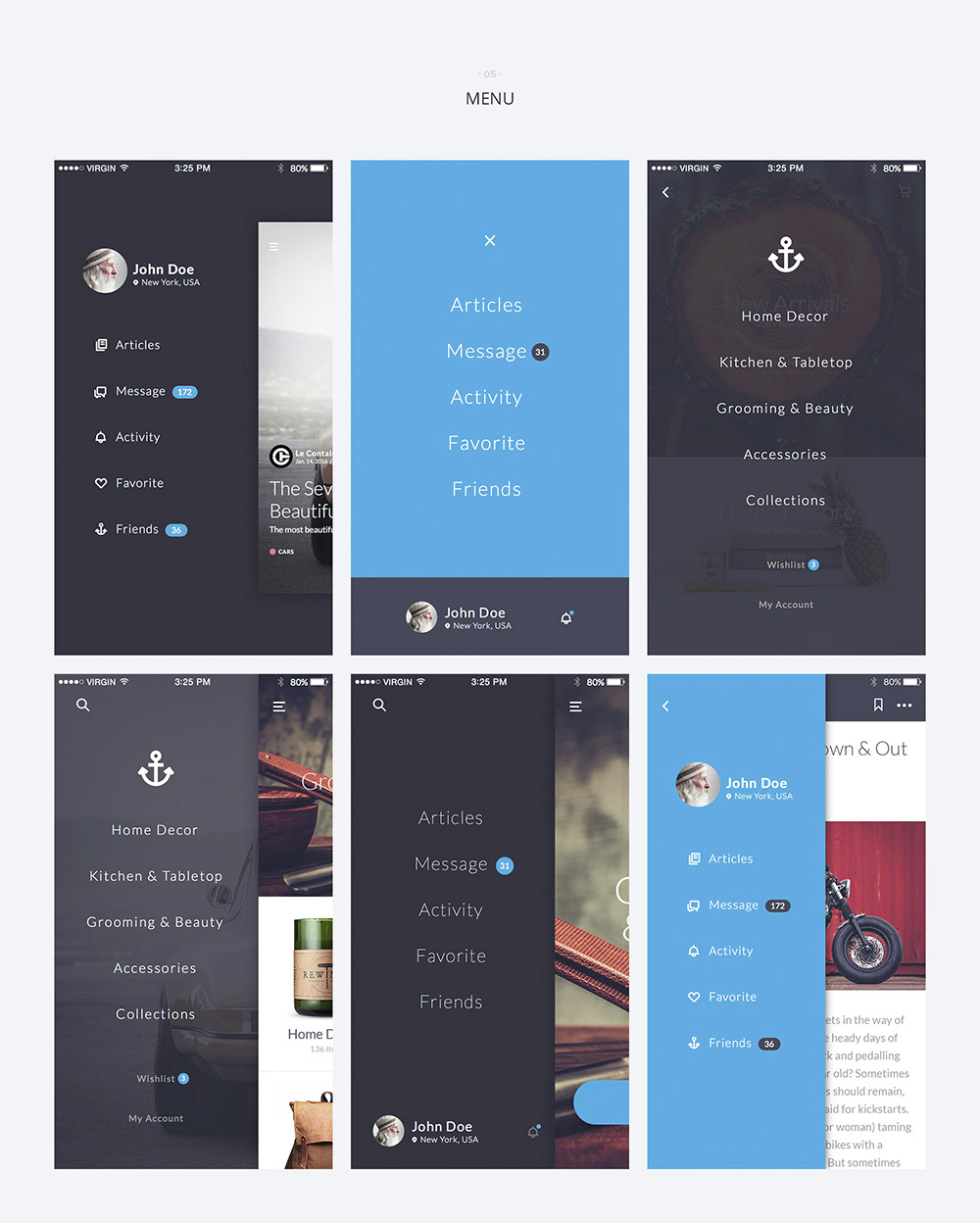 Kauf iOS UI Kit - 67+ Template for Sketch - 7