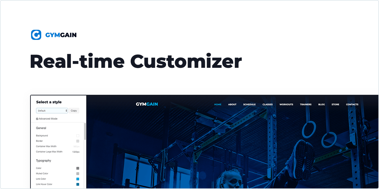 Real-time Customizer