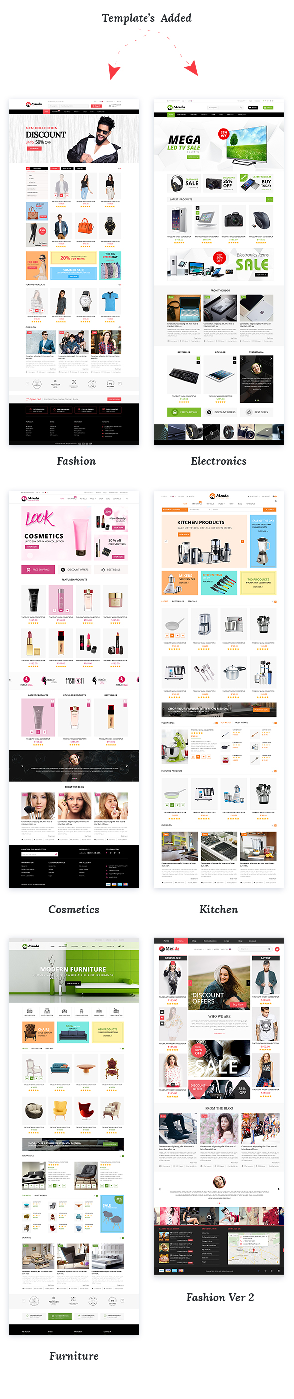 Menda - Ecommerce WordPress Themes - 4