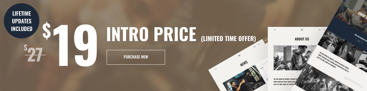 Chop HTML Intro Price