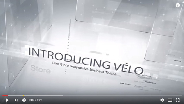 velo video on Youtub