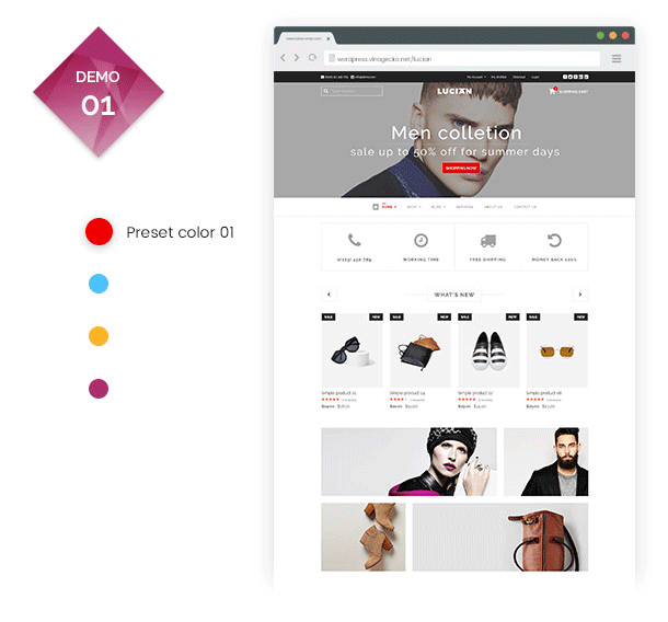 VG Lucian - Responsive eCommerce WordPress Theme - 16