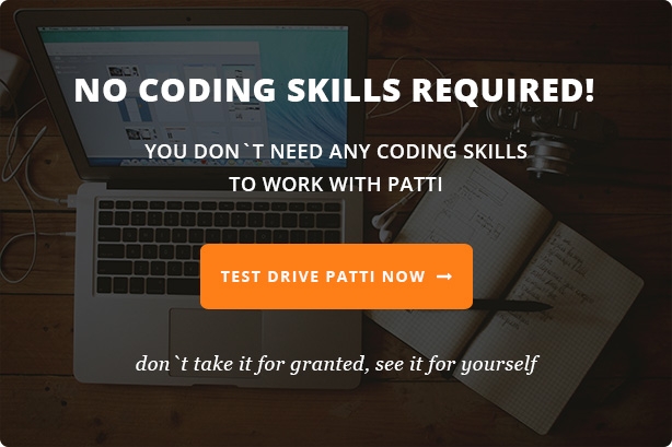 Test Drive Patti WordPress Theme