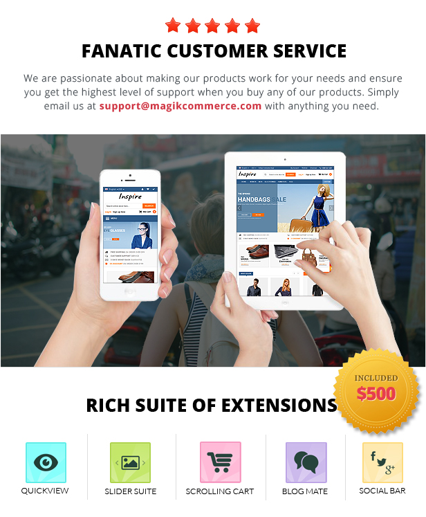 Fashion responsive theme