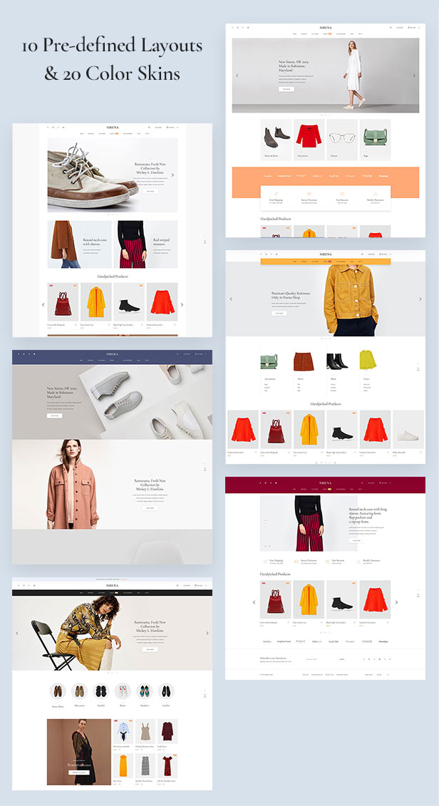 Sirena - Multi-Purpose Responsive Magento 2 Theme - 5