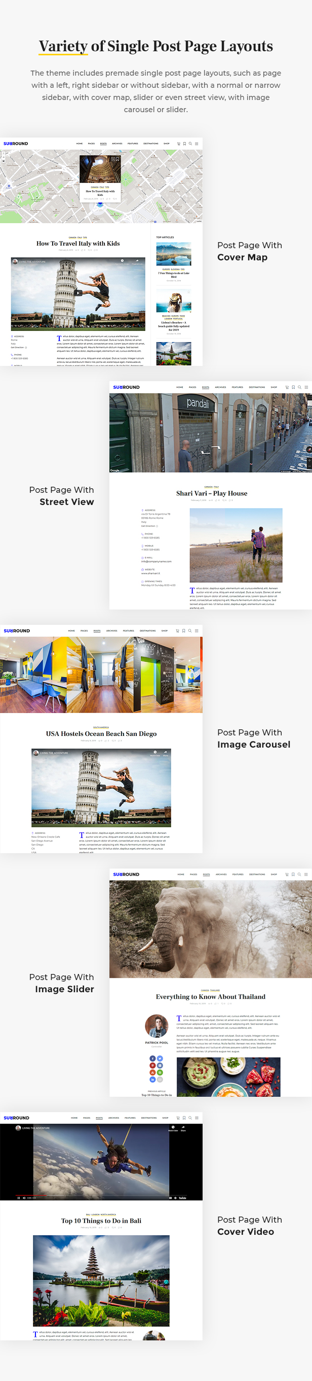 Surround - Vlog & Blog WordPress Theme - 6