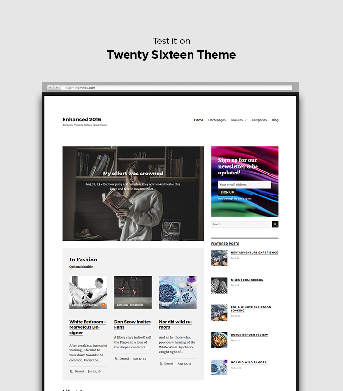 Magazine Builder / Turn your blog theme into a magazine theme! - 2