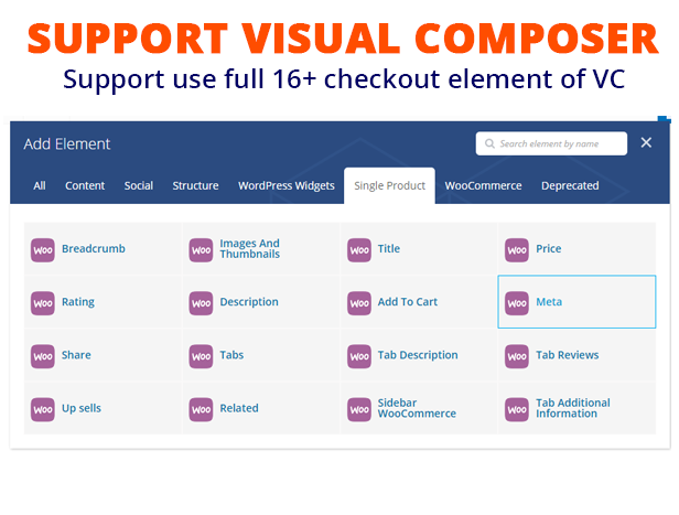 single page woocommerce