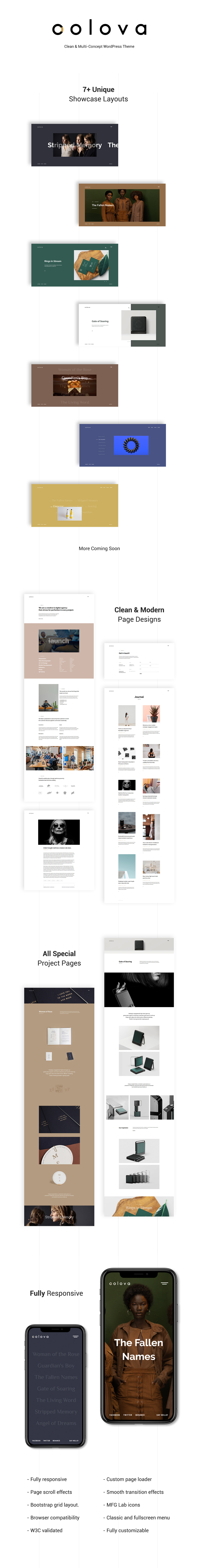 Colova - Clean & Multi-Concept WordPress Theme - 1