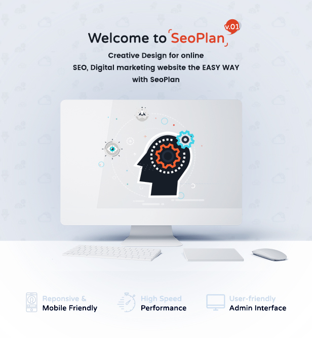 SeoPlan & Digital Marketing Agency WordPress Theme - 2