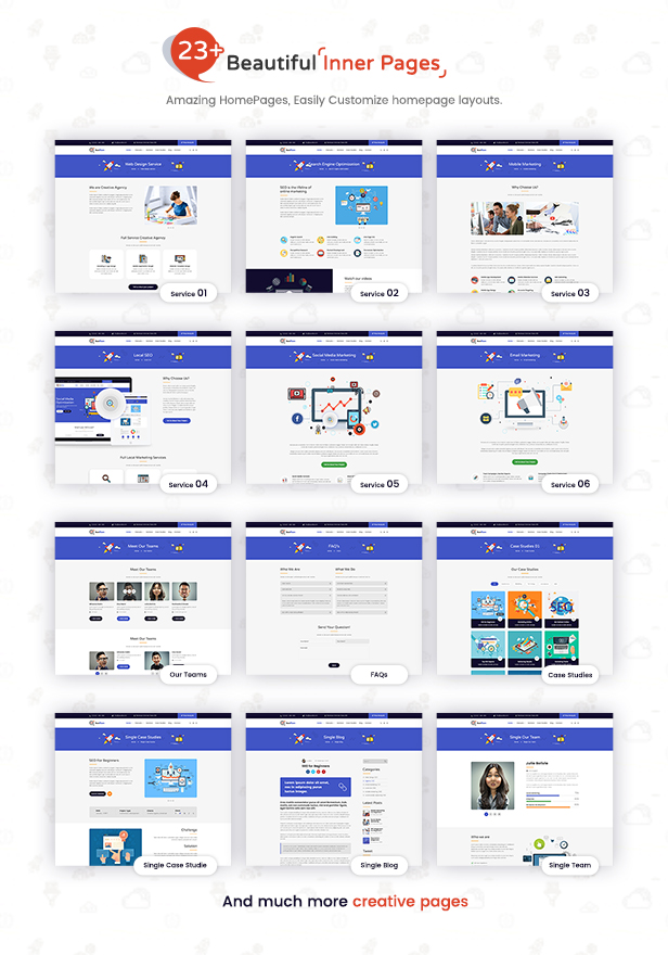 SeoPlan & Digital Marketing Agency WordPress Theme - 4