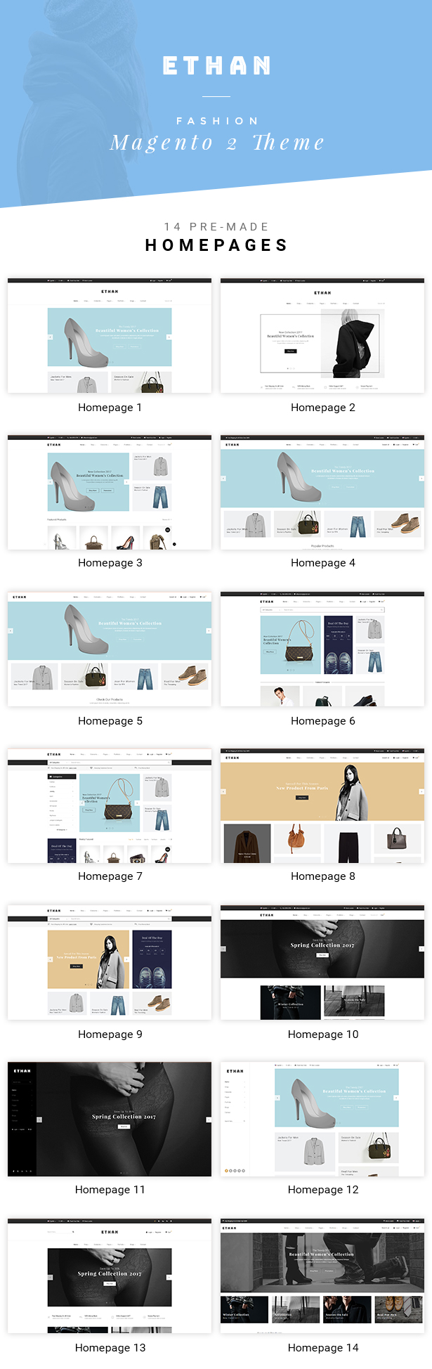 ETHAN - Luxury Fashion Magento 2 and 1 Theme - 6