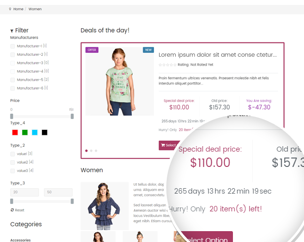 LovelyShop - Responsive Multipurpose VirtueMart Theme - 9