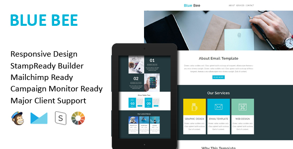 BIGSHOP - Responsive Email Template + Stamp Ready Builder - 2
