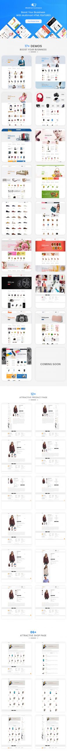 Multimart Multipurpose Ecommerce HTML Theme