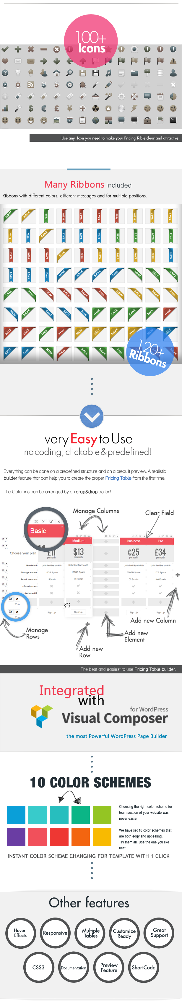 Easy Pricing Tables WordPress Plugin - 5