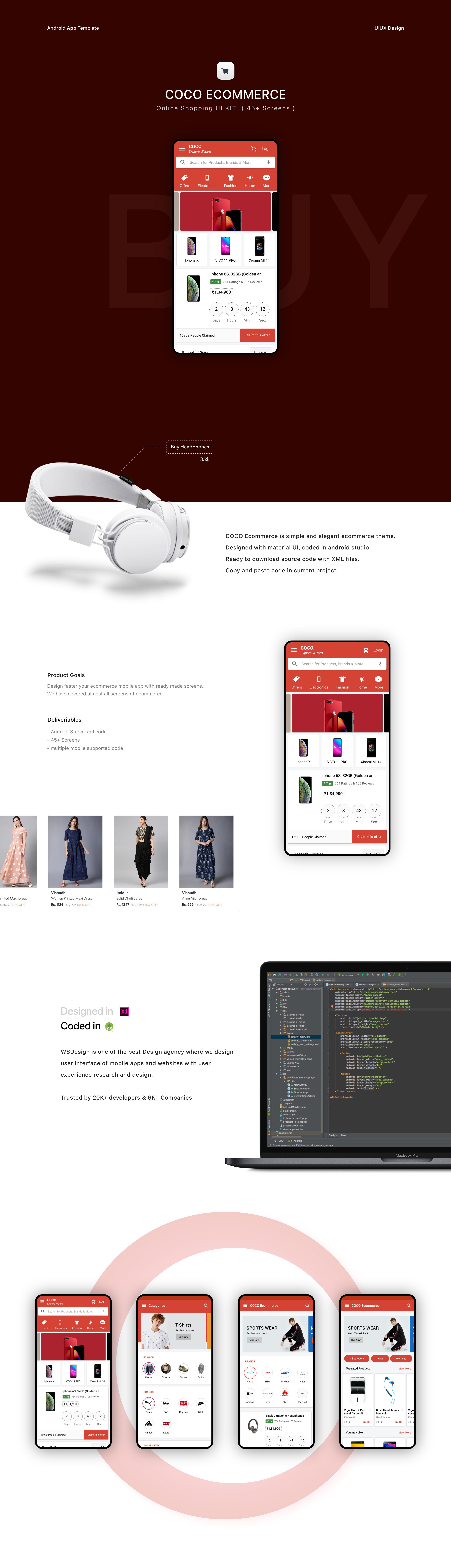 coco ecommerce android app template