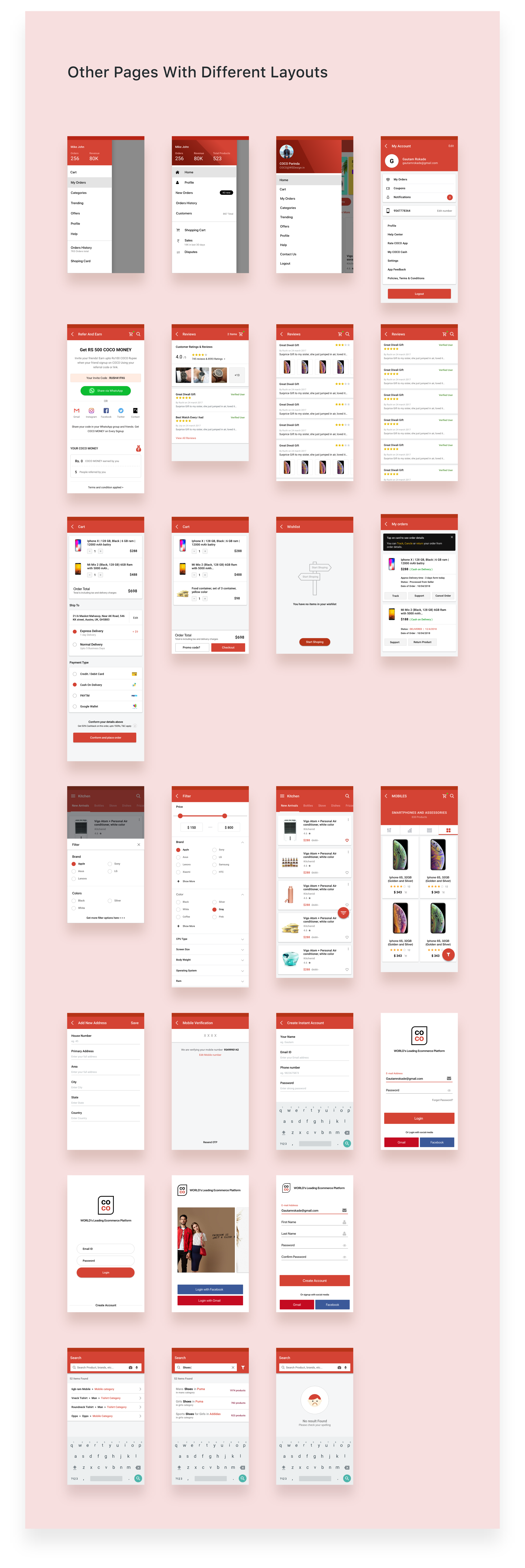 coco ecommerce android app template