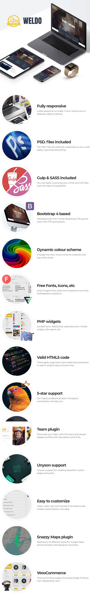 Weldo - Industrial WordPress Theme