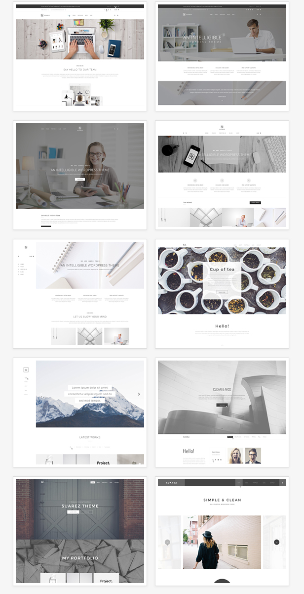 Suarez - Clean, Minimal & Modern Multi-Purpose WordPress Theme - 7