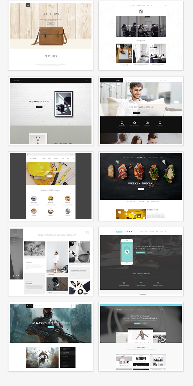 Suarez - Clean, Minimal & Modern Multi-Purpose WordPress Theme - 11