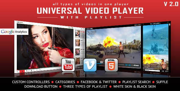 Universal Video Player WordPress Plugin