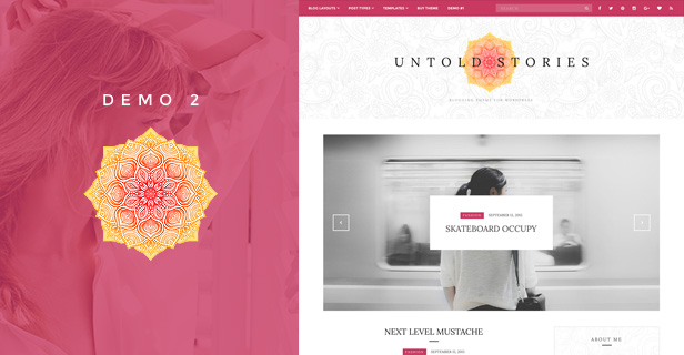 Fashion Blog Theme - Untold Stories - 4