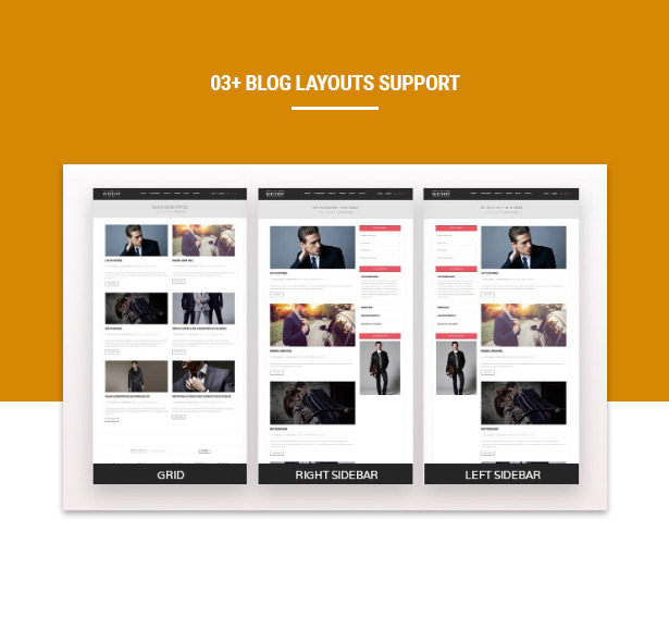 Fashion Prestashop Theme- friendly blog layout