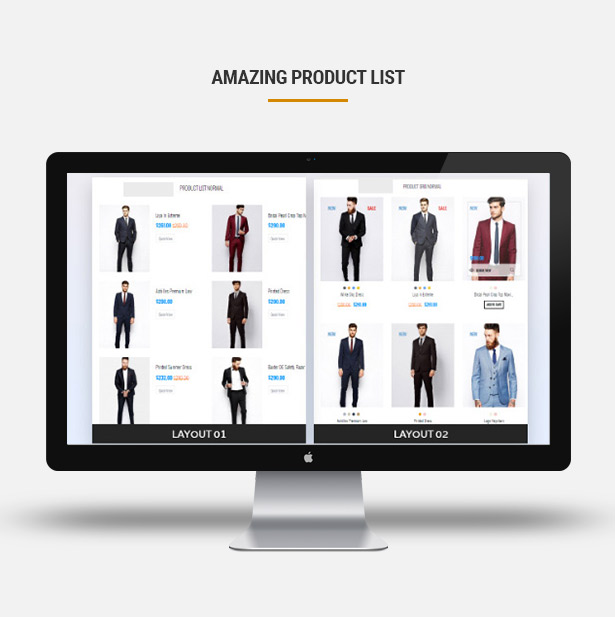 Fashion Prestashop Theme-Amazing Product list