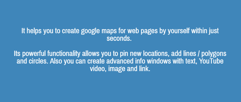 DML Google Map plugin for WordPress