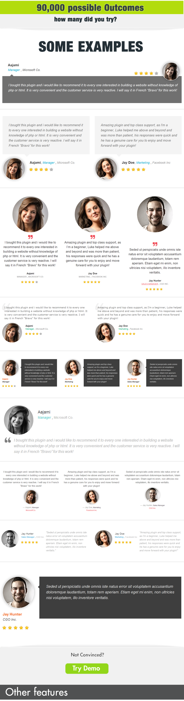 Testimonials Showcase WordPress Plugin - 4