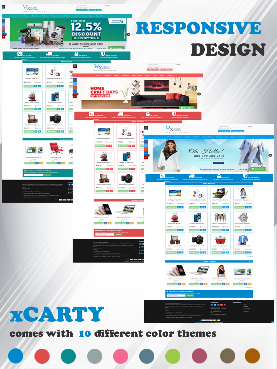 xCarty - E-commerce System with Stock Management - 2