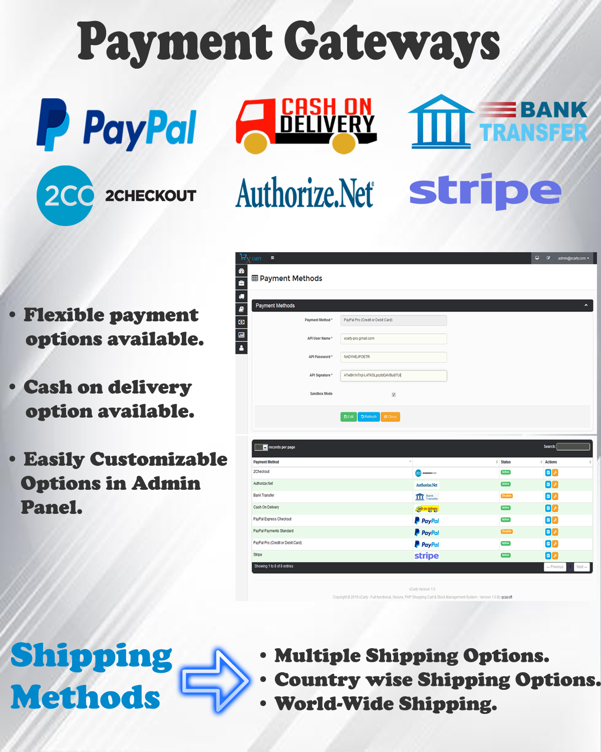 xCarty - E-commerce System with Stock Management - 8
