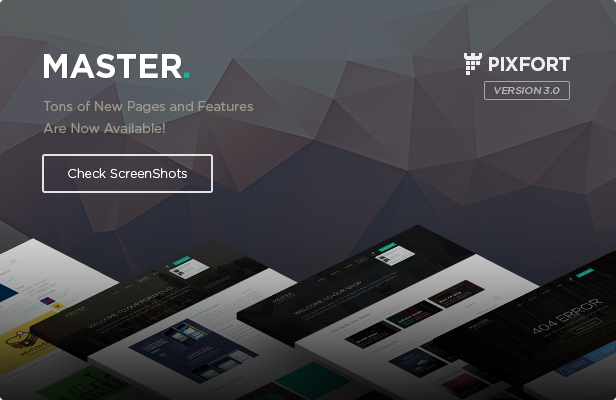 MASTER - Corporate Multipurpose PSD Template - 1