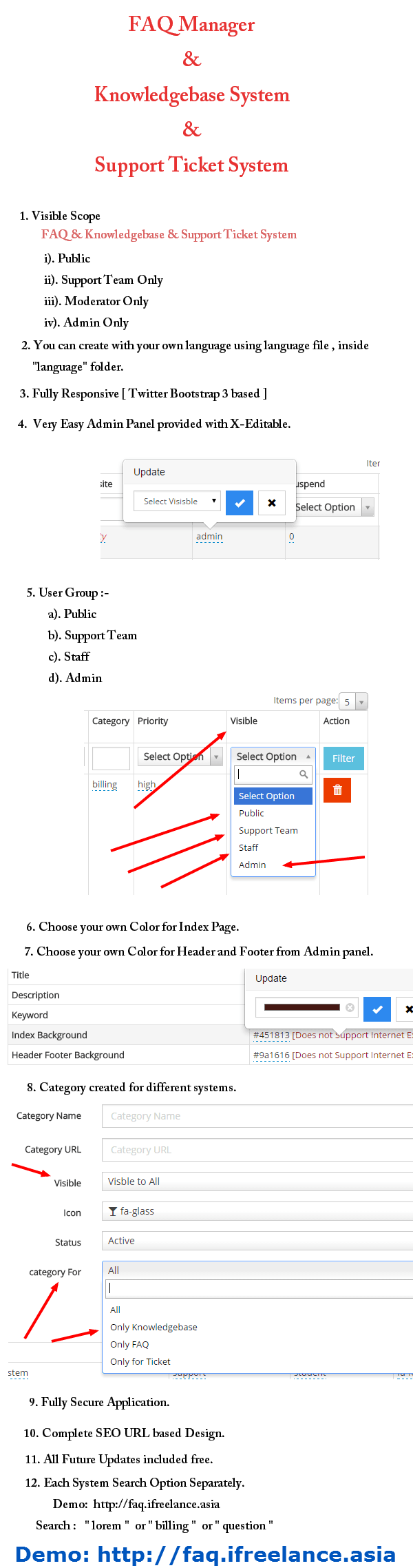 FAQ Support Ticket System Knowledgebase - 1