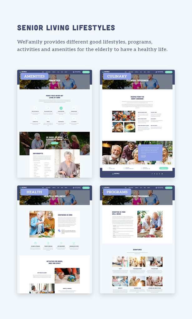 OakTrix - Senior Care WordPress Theme