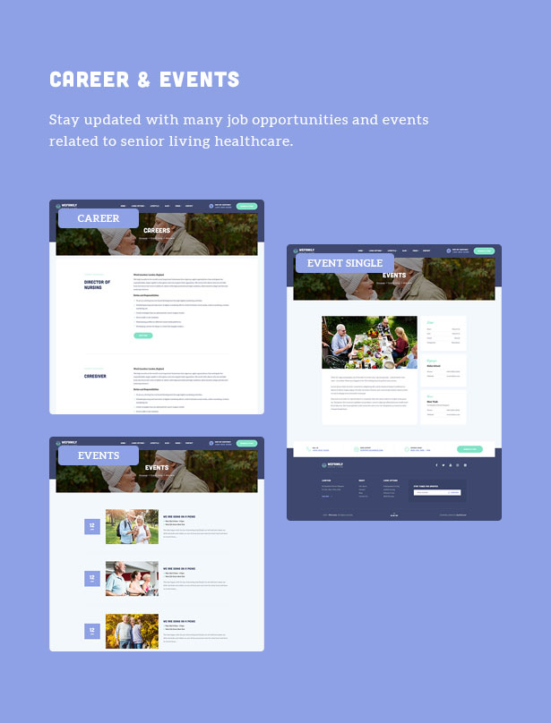 OakTrix - Senior Care WordPress Theme