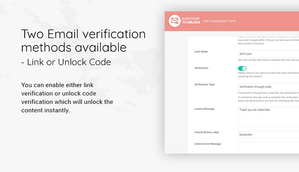 Subscribe to Unlock Opt In Content Locker WordPress Plugin - 16