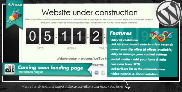 Coming soon landing page - 1