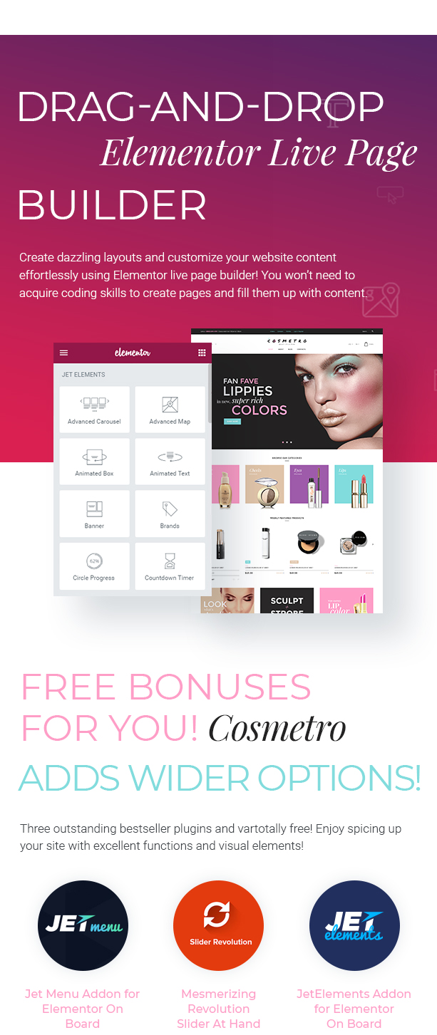 Cosmetro - Cosmetics Store Elementor WooCommerce Theme - 2