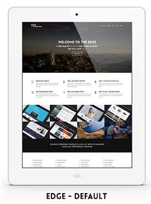 Edge for WordPress - Original Landing