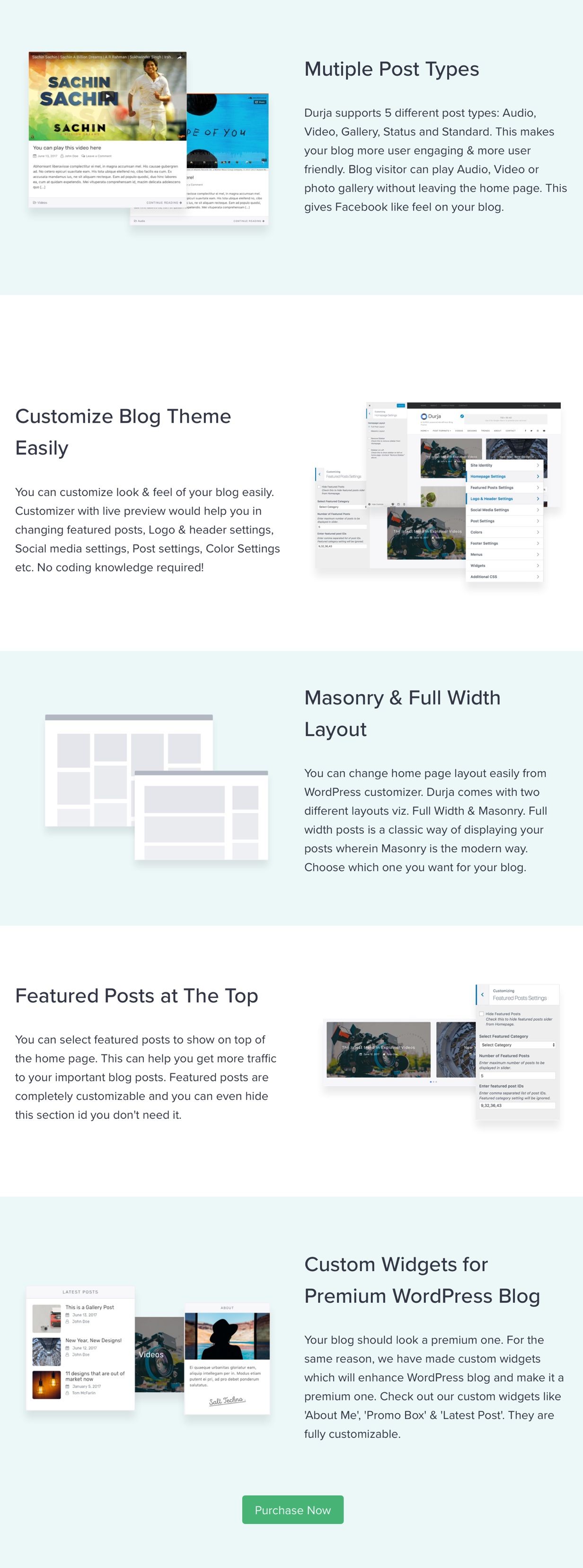 Durja - Clean WordPress Blog Theme